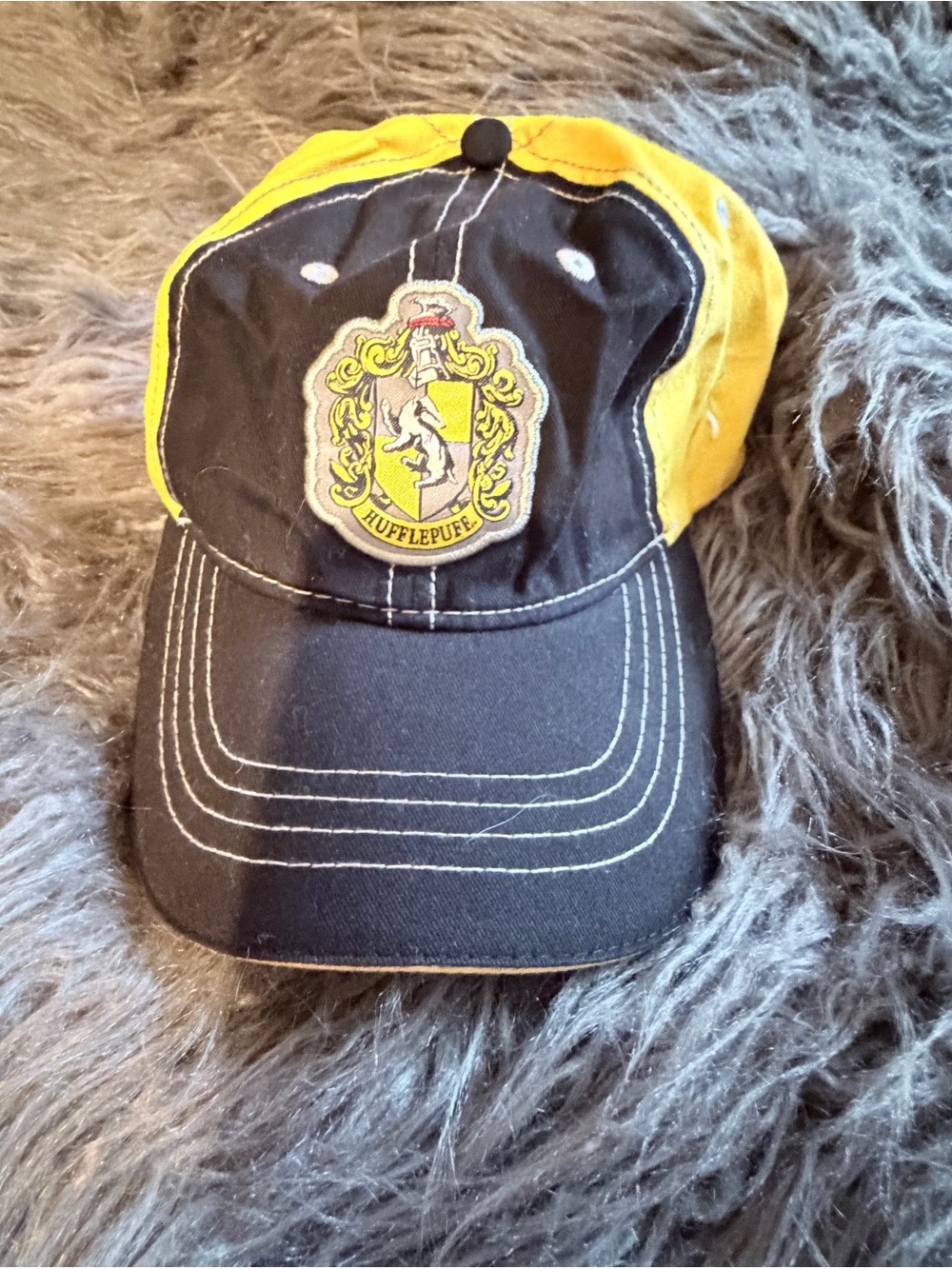 Universal Black and Yellow Hufflepuff Baseball Cap